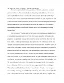The Role of the Setting in Chekhov's "the Lady with the Dog"