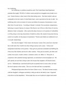 Sex Trafficking
