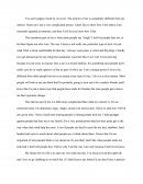 Jackson's Descriptive Essay