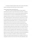 An Evaluation of an Alternative Approach to Quality Control or Assurance and the Effects It Could Have on the Functions of the Business and How It Achieves Its Objectives