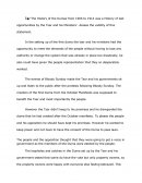 The History of the Dumas from 1906 to 1914 Was a History of Lost Opportunities by the Tsar and His Ministers'. Assess the Validity of This Statement.