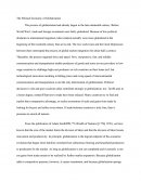 The Political Economy of Globalization