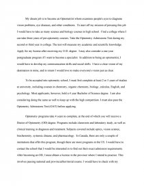 my dream job essay