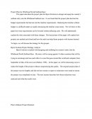 Project Plan for Whitboard Sailboat Race