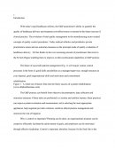Business Contol and Measuring Performance