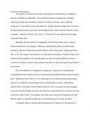 Functions of Management