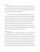 Porter's Five Basic Forces of Competition - Analysis of the Banking Industry
