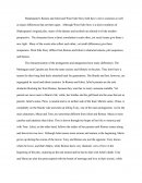 Comparison & Contrast Essay