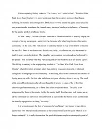 the ones who walk away from omelas literary analysis the ones who walk away from omelas literary analysis