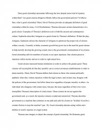 good citizen essay