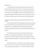 National Budget for the Fiscal 2006-2007: A Closer Look