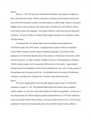 Cultural Study on Mexican Americans