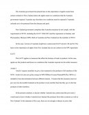 The General Agreement on Tariffs and Trade