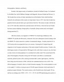 Demographics, Statistics, and History