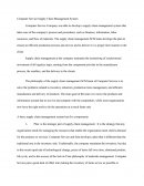 Computer Service Supply Chain Management System