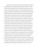 The Social Contract Theory: Hobbes V. Rousseauan Analysis