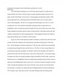 Geographic Development in the United States and Egypt Ally Averill