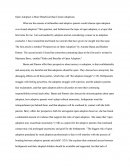 Open Adoption Is More Beneficial Than Closed Adoptions