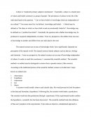 Mankind's Primary Adaptive Mechanism