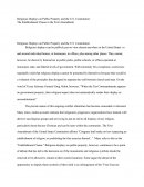Religious Displays on Public Property and the U.S. Constitution