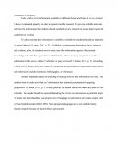 Evaluation of Research