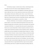 The Walt Disney Company Case