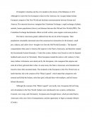 Columbian Exchange