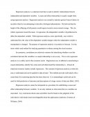 Regression Analysis