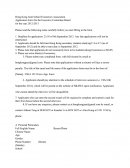 Application Form for the Executive Committee Board