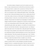 Emotion Essay