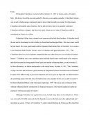Christopher Columbus Case