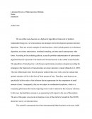 Literature Review of Meta-Heuristic Methods