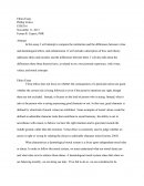 Ethics Essay