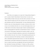 Critical Theories Essay