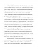 The Case for Teaching the Bible