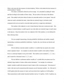 Statistics Case