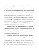 College Entrance Essay