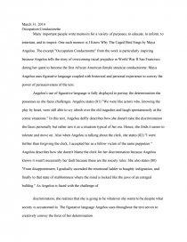 occupation conductorette by maya angelou story
