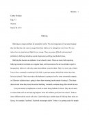 Bullying Essay