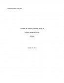 Evaluating the Feasibility of Adopting Models in Software Engineering Process