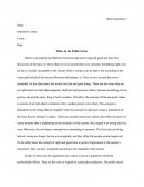Ethics in the Public Sector
