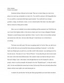 Personal Narrative Essay - Forever an Accident