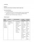 Describe the Critical Element of the Business Model of Capitec Bank