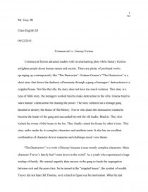 fiction essay