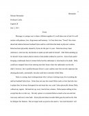 Eng 28 - Essay on Marriage "sweat"
