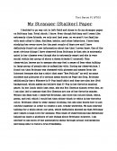 My Stranger (stalker) Paper