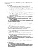 Printicomms Proposed Acquisition of Digitech - Negotiating Price and Form of Payment - Price Negotiation