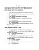 Study Guide - Interaction Between Humans and Environment