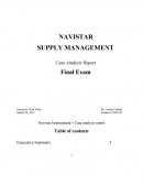 Navistar Case Study