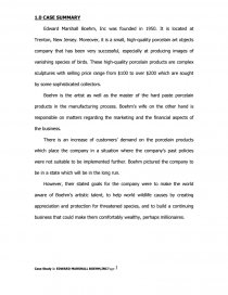 Case Study Edward Marshall Boehm Case Study